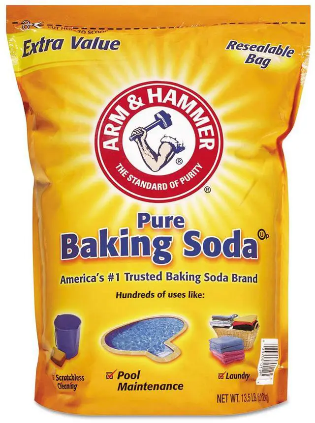 Alt view image 2 of 2 - Arm & Hammer Baking Soda 13-1/2 lb Bag Original Scent 3320001961