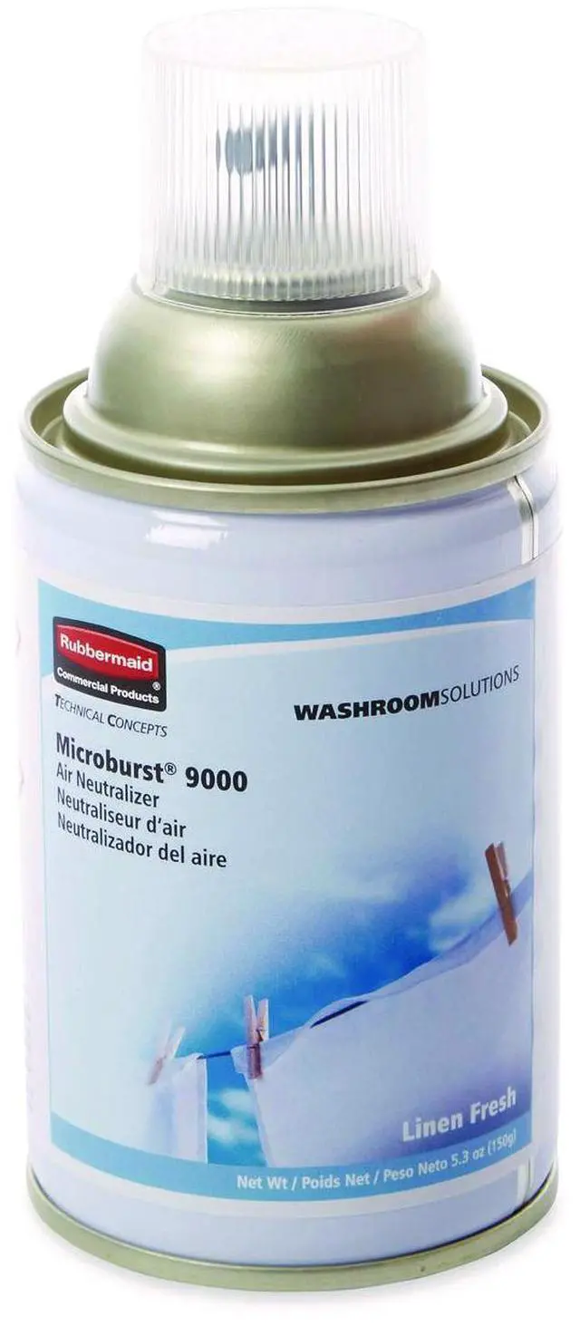 Alt view image 11 of 11 - RUBBERMAID FG4012441 Air Freshener Refill,Linen Fresh,PK4