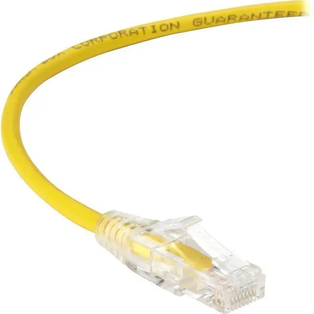 Alt view image 3 of 13 - BLACK BOX C6PC28-YL-05 CAT6 250MHZ STR UTP PVC SNG YL 5FT
