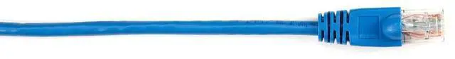 Alt view image 5 of 6 - Black Box CAT6 Value Line Patch Cable Stranded Blue 4 ft