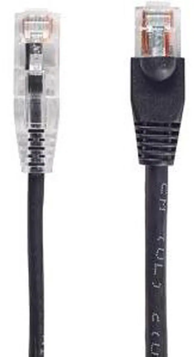 Alt view image 2 of 2 - BLACK BOX C6APC28-BK-05 SLIM-NET 28-AWG CAT6A 500-MHZ ETHERNET P