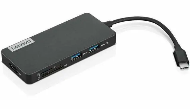 Alt view image 5 of 20 - Lenovo USB-C 7-in-1 Hub