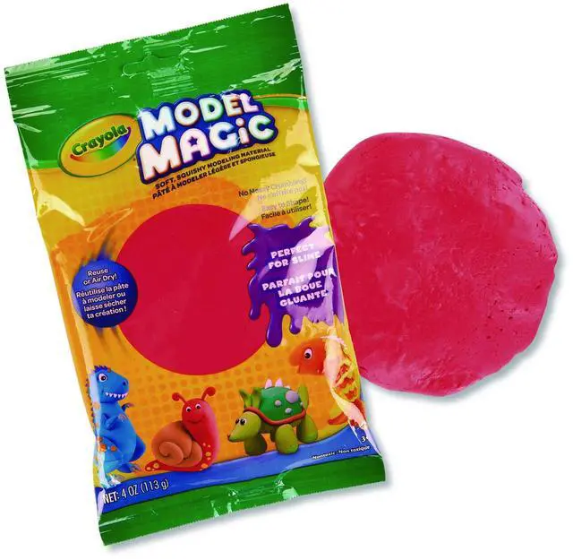 Alt view image 12 of 17 - Crayola Model Magic 4oz-Red