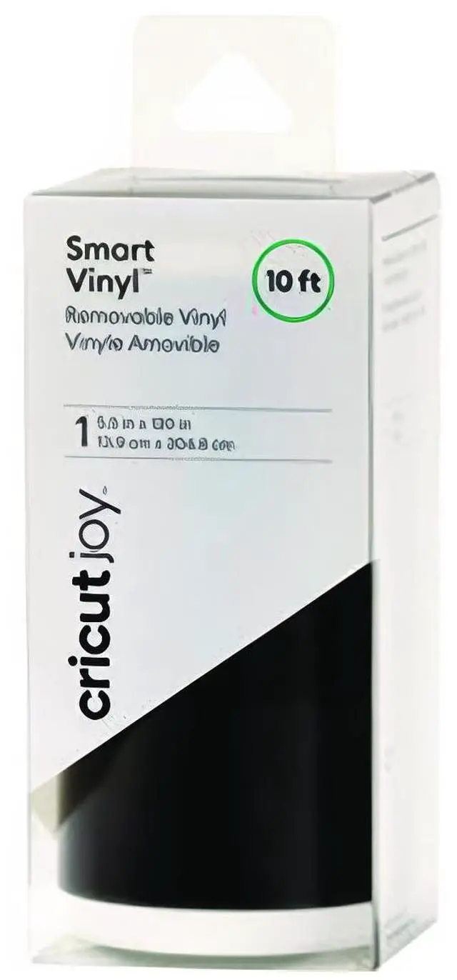 Alt view image 2 of 5 - Cricut Joy Smart Vinyl Removable 120" x 5.5" Black (2008751)