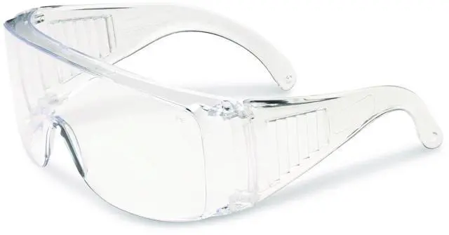 Main image of The Scout OTG Rimless Safety Glasses Clear Plastic Frame Clear Polycarbonate Lens 250990980