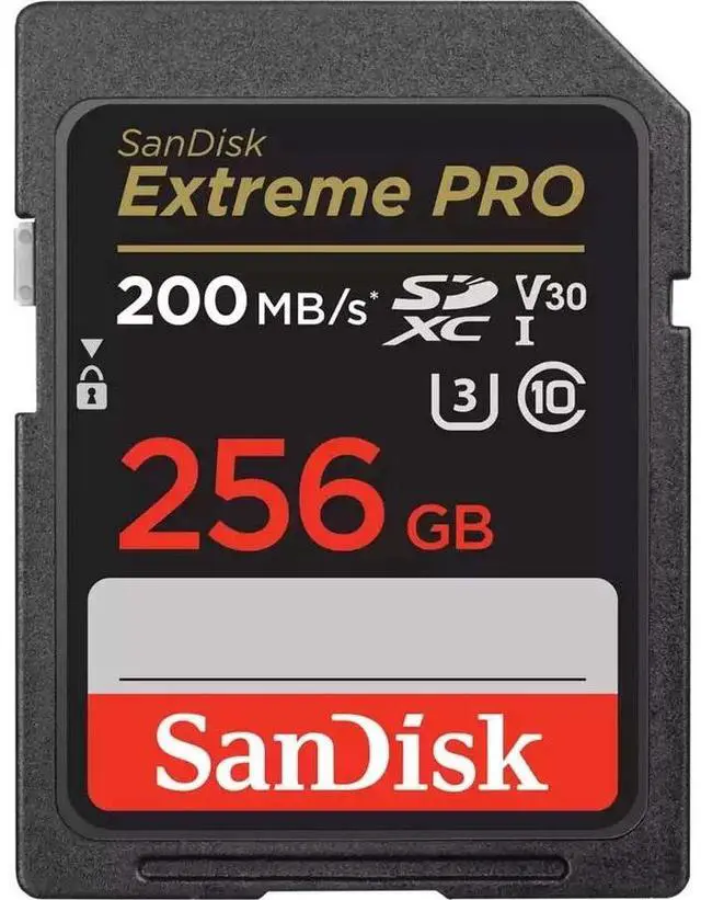 Main image of SanDisk Extreme PRO 256 GB Class 3/UHS-I U3 V30 SDXC SDSDXXD256GANCIN