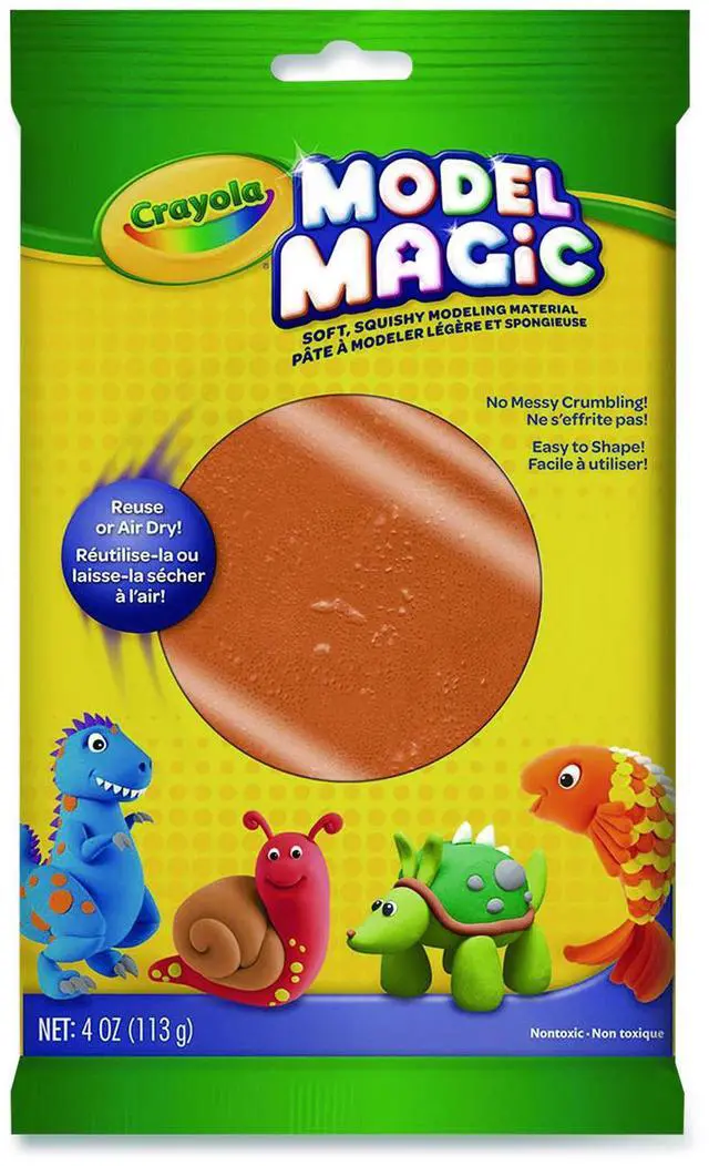 Alt view image 9 of 9 - Crayola Model Magic 4 Ounces-Terra Cotta
