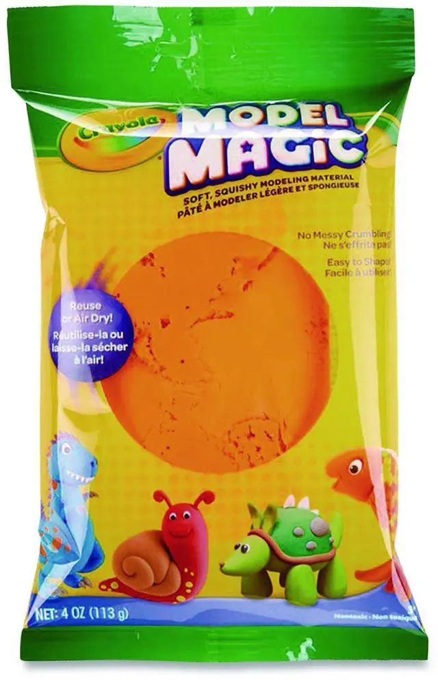 Alt view image 5 of 8 - CRAYOLA 574436 CRAYOLA MODEL MAGIC ORANGE 4OZ