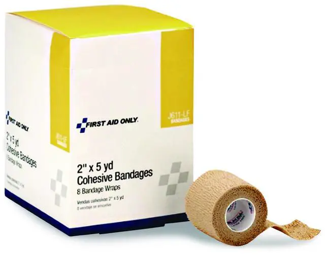 Alt view image 2 of 2 - First Aid Only Cohesive Elastic Bandage Wrap You 5-910/J611-LF