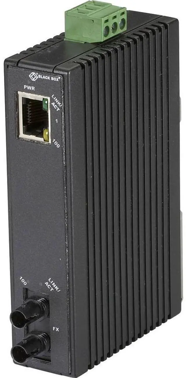 Alt view image 3 of 11 - Black Box LMC270A-MM-ST Transceiver/Media Converter