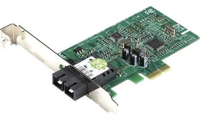 Alt view image 3 of 3 - fast ethernet (100-mbps) network interface card - pcie, 100base-fx, sc, gsa, taa