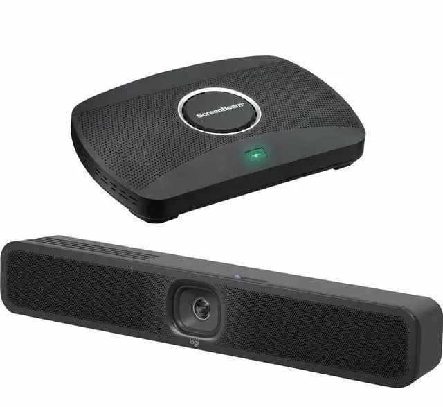 Alt view image 8 of 8 - Logitech MeetUp 2 Video Conferencing Camera - USB 3.1 Type C - 4K - 3840 x 2160 Video - 120° Angle - 4x Digital Zoom - Microphone - Wireless LAN - Network (RJ-45) - Notebook, Monitor, Desktop