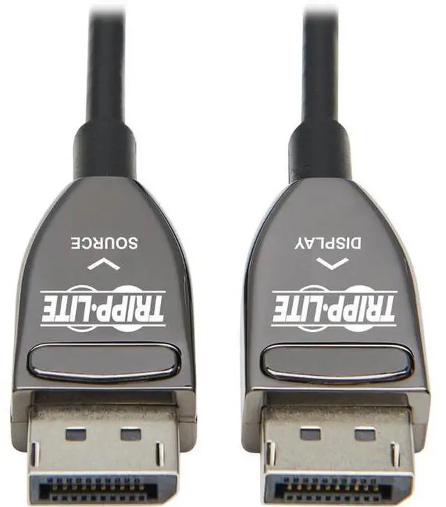Alt view image 6 of 9 - Tripp Lite DisplayPort Fiber Active Optical Cable AOC 8K 60Hz CL3 M/M 20M (P580F3-20M-8K6)