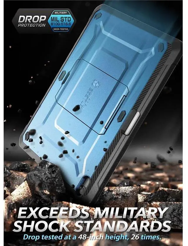 Main image of Supcase For Ipad 10Th Generation Case With Screen Protector (Unicorn Beetle Pro)  [Built-In Stand & Pencil Holder] Heavy Duty Rugged Protective Case For Ipad 10Th Gen 10.9 Inch (2022)  Blue