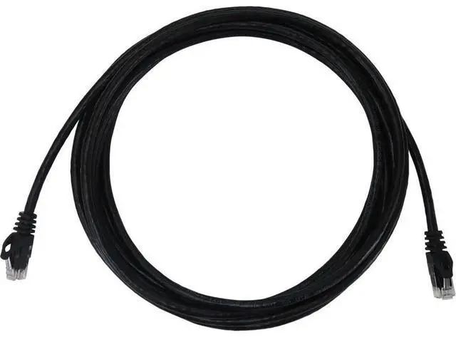 Alt view image 6 of 12 - Tripp Lite Cat6a 10G Snagless Molded UTP Ethernet Cable (RJ45 M/M), PoE, Black, 15 ft. (4.6 m) - 15 ft Category 6a Network Cable for Network Device, Switch, Patch Panel, Server, Router, Hub, Printer,