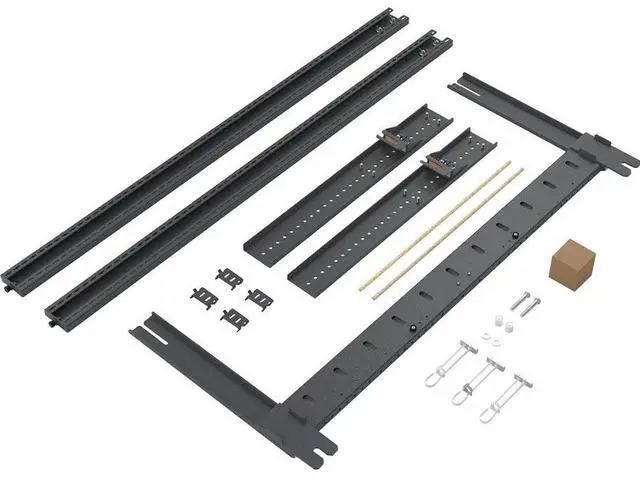 Alt view image 3 of 3 - Heckler Design Wall Mount for Display Video Conference Equipment Black Gray