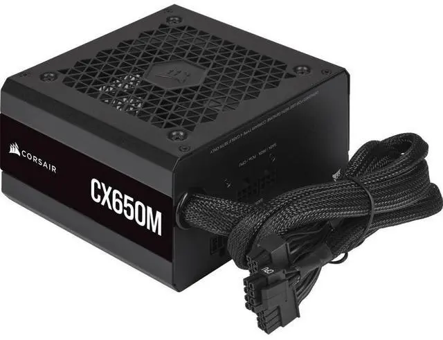 Alt view image 8 of 20 - CORSAIR CX-M CX650M 650 W ATX12V / EPS12V 80 PLUS BRONZE Certified Semi-Modular Power Supply