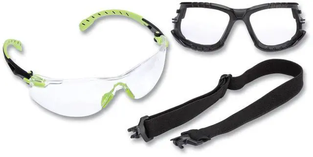 Alt view image 10 of 10 - 3m Premium Protective Eyewear Anti-Fog Safety Glasses , Clear Lens Color
