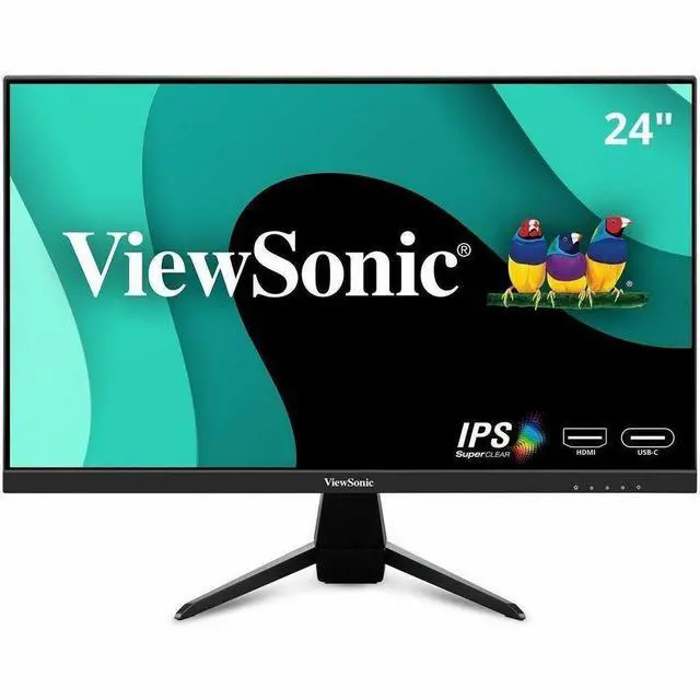 Alt view image 8 of 20 - ViewSonic Gaming Monitor 24" (23.6" Viewable) 60 Hz IPS FHD Gaming Monitor VX2467U