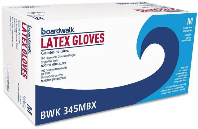 Alt view image 4 of 4 - Boardwalk? Gloves,Gp,Latex,Pf,M,Nt 345MCT
