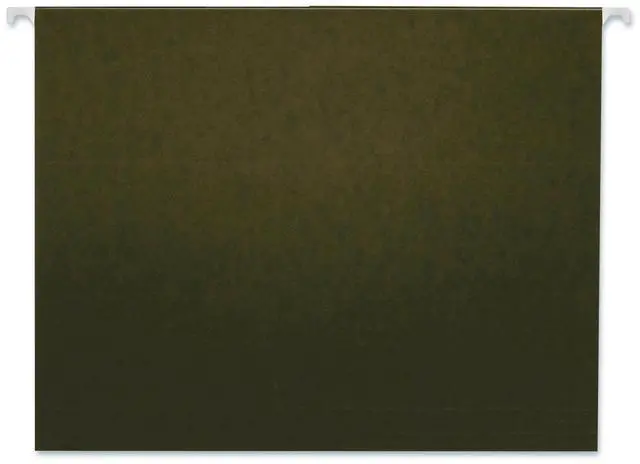 Alt view image 3 of 4 - UNIVERSAL Hanging File Folders 1/3 Tab 11 Point Stock Letter Standard Green 25
