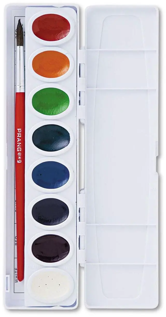 Alt view image 12 of 20 - Prang Professional Watercolors 16 Assorted Colors 16000