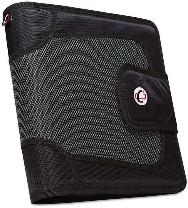 Main image of Case It Premium Velcro Closure Binder 3 Rings 2" 11 x 8.5 Black S816BLACK