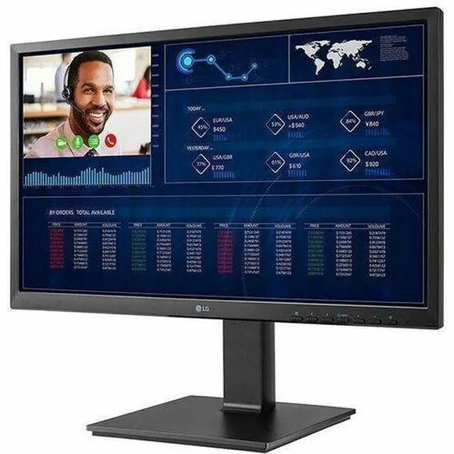 Alt view image 8 of 8 - LG 24CR660NK-6P All-in-One Thin Client - 1 x Intel Celeron N5105 2 GHz - Black - Intel Chip - 8 GB RAM DDR4 SDRAM - 16 GB Flash - Gigabit Ethernet - 23.8" Full HD - 1920 x 1080 - In-plane Switchi