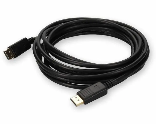 Main image of AddOn DP2DPMM15 15ft M/M Displayport 1.2 Cable - Black