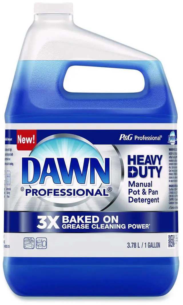 Alt view image 8 of 14 - Dawn Heavy-Duty Manual Pot/Pan Dish Detergent Original 1 gal 4/Carton