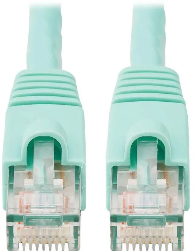 Alt view image 7 of 13 - TRIPP LITE N261-005-AQ 3 ft. Cat 6A Black Augmented Cat6 (Cat6a) Snagless 10G Certified Patch Cable, (RJ45 M/M) - Black