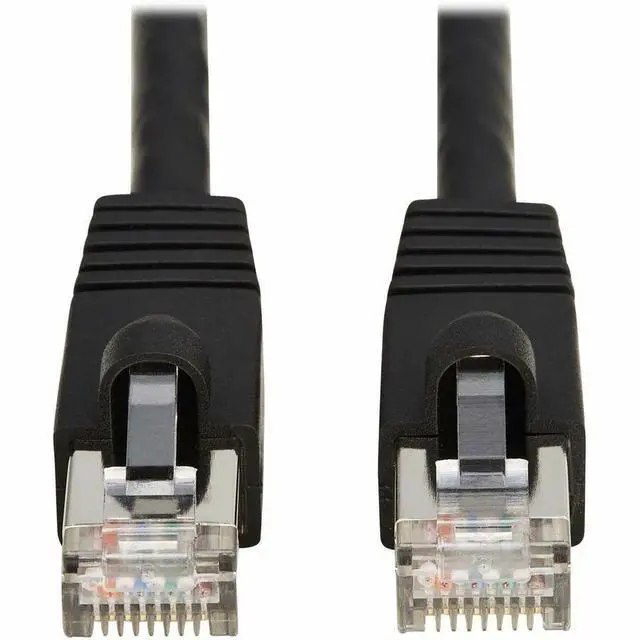 Main image of Eaton Tripp Lite Series Cat8 40G Snagless SSTP Ethernet Cable RJ45 M/M PoE Black 5 ft. 1.5 m