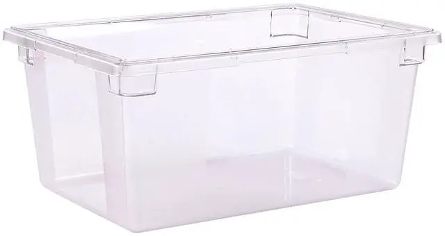 Main image of StorPlus Polycarbonate Food Storage Container 16.6 gal 18 x 26 x 12 Clear Plastic 1062307
