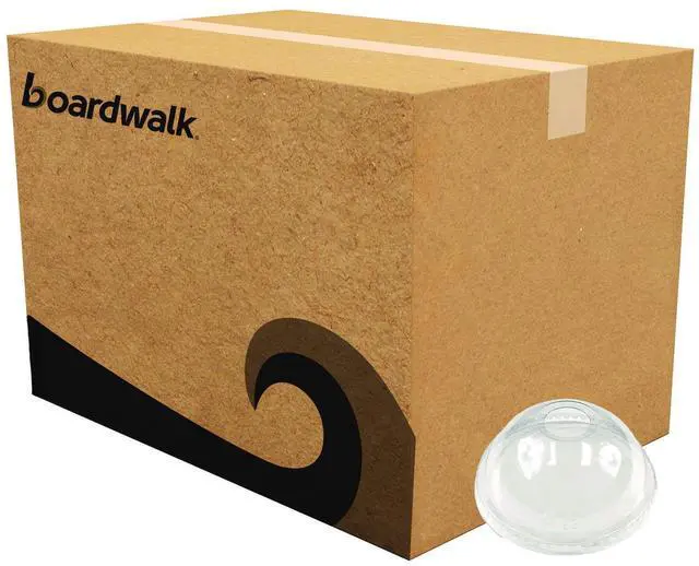 Main image of Boardwalk PET Cold Cup Dome Lids Clear 1000/Carton BWKPET910DOME