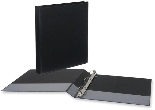 Alt view image 2 of 2 - Universal Office Slant D-Ring View Binder 3 Rings 1" 8.5x11 Black 12Ct 1147