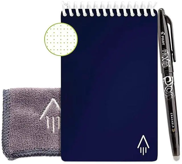 Alt view image 2 of 8 - Mini Notepad Midnight Blue Cover Dot Grid Rule 3 x 5.5 White 24 Sheets EVRMKCDF