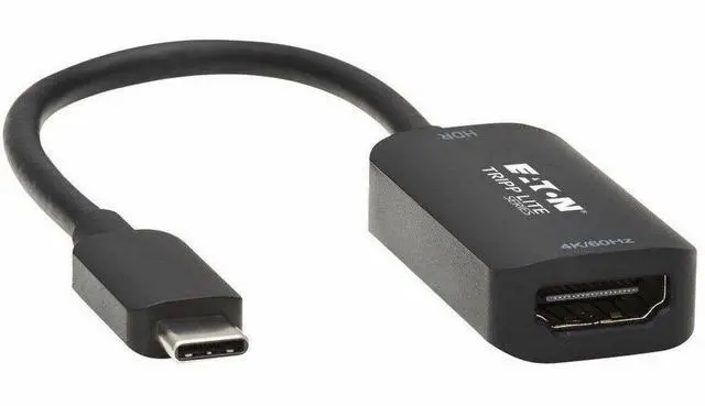 Main image of Tripp Lite U444-06N-HDR-B HDMI/USB-C Audio/Video Adapter U44406NHDRB