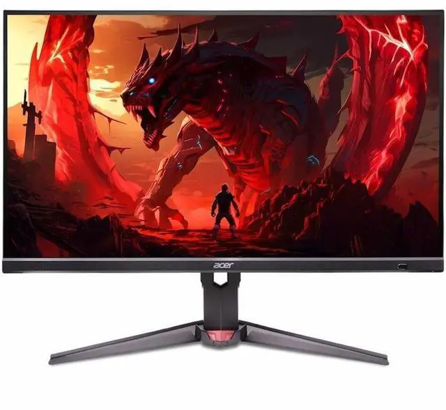 Alt view image 3 of 3 - Acer Nitro XV272K V5 27" Class LCD Monitor - 16:9 - Black - 27" Viewable - 400 Nit - 500 µs - Speakers - HDMI - DisplayPort