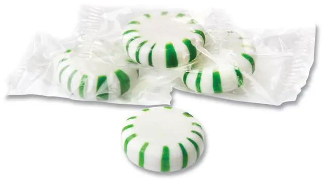Alt view image 2 of 2 - Candy Assortments Spearmint Candy 1 lb Bag 00655