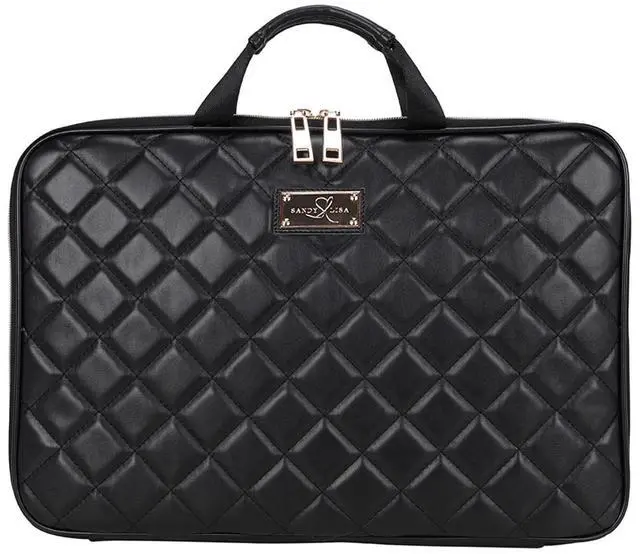 Alt view image 9 of 9 - Sandy Lisa St. Tropez Carrying Case (Sleeve) for 14" Notebook - Scratch Resistant - 10.6" Height x 15.5" Width x 0.8" Depth - Female