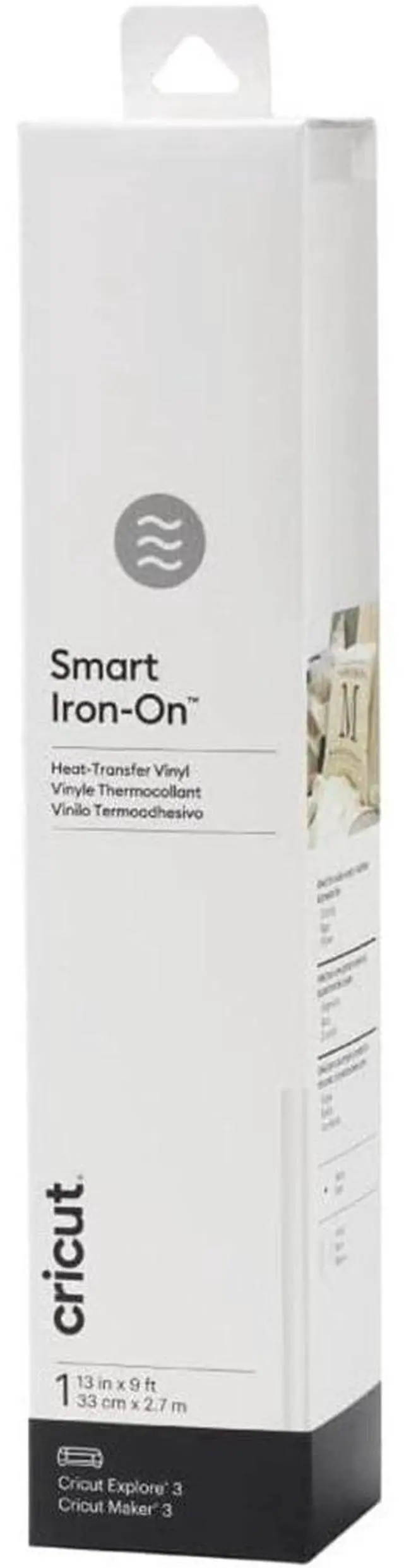Alt view image 3 of 9 - CRICUT SMART IRON ON WHITE 13 IN X9 FT