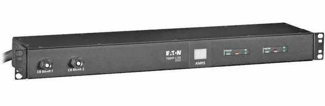 Alt view image 7 of 16 - Tripp Lite Pdu W Isobar Surge Protection 2.9kw 120v 12 5-15/20r 15ft Cord 120 Volt Single-Phase Basic PDU