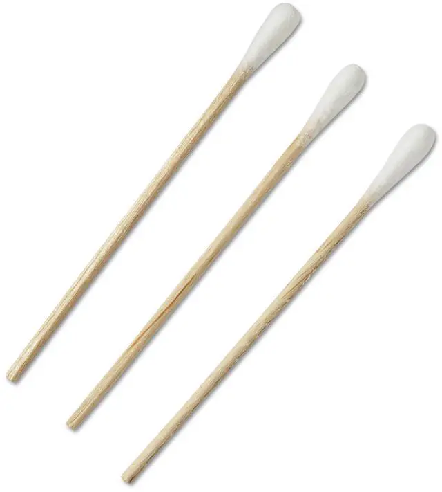 Alt view image 6 of 7 - Medline Cotton Tip Applicator 3" Nonsterile 1000/BX White MDS202050