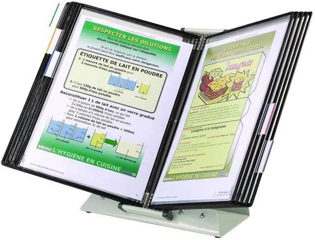 Alt view image 5 of 5 - Tarifold Desktop Document Display,Antimicorbial  DA271