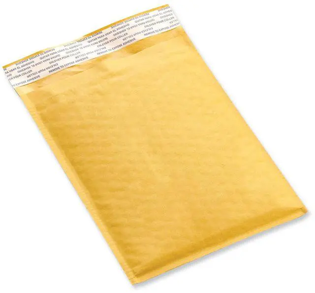 Alt view image 2 of 2 - Universal Peel Seal Strip Cushioned Mailer #0 Extension Flap 6 x 10 250/Ctn 4275