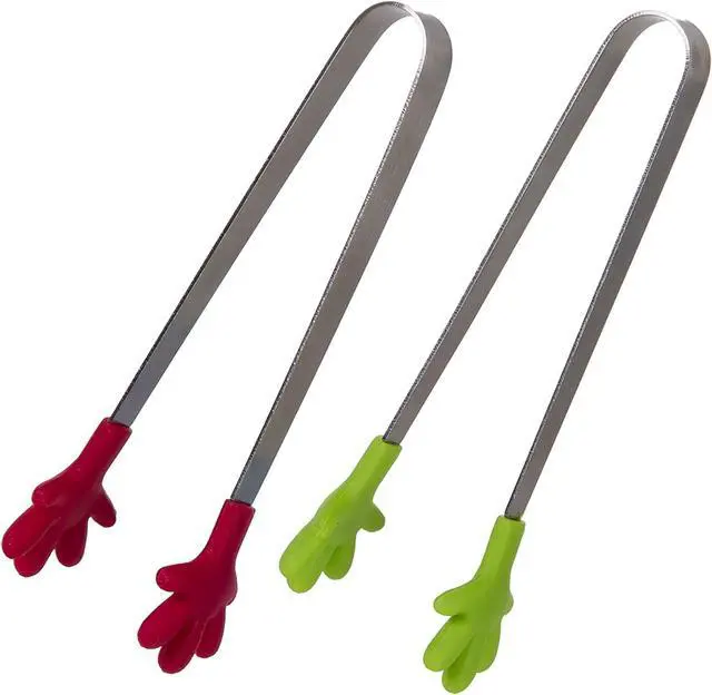 Alt view image 2 of 3 - Prep Solutions by Progressive "Handy" Tongs - Set of 2, Quality Silicone, Perfect for Appetizers and Snacks