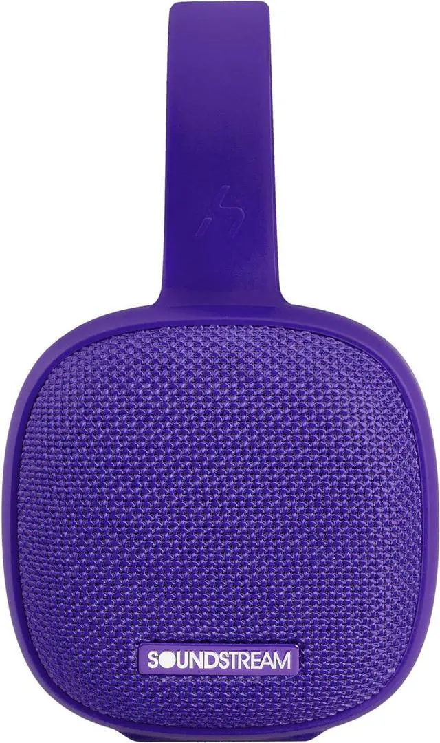 Alt view image 5 of 11 - Soundstream H2GO Bluetooth Speaker H2S-PR - Purple