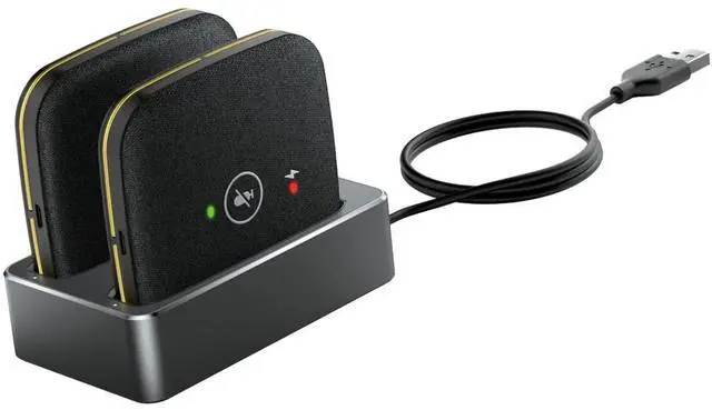 Alt view image 4 of 4 - Yealink 1304026 CPW65-DECT-DUO CP Wireless DECT Expansion Mic for CP965
