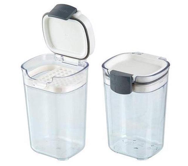 Alt view image 6 of 10 - Progressive International Prepworks SEASONING KEEPERS, 2 Piece, Clear