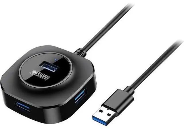 Alt view image 8 of 9 - Urban Factory USB Hub - 4 USB Port(s) - 4 USB 3.0 Port(s)